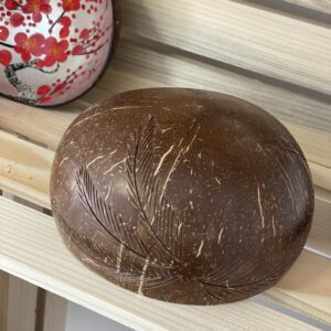 Kokosová miska gravírovaná – Exotic