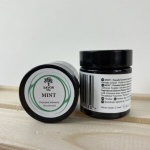 Prírodný krémový dezodorant – Mint