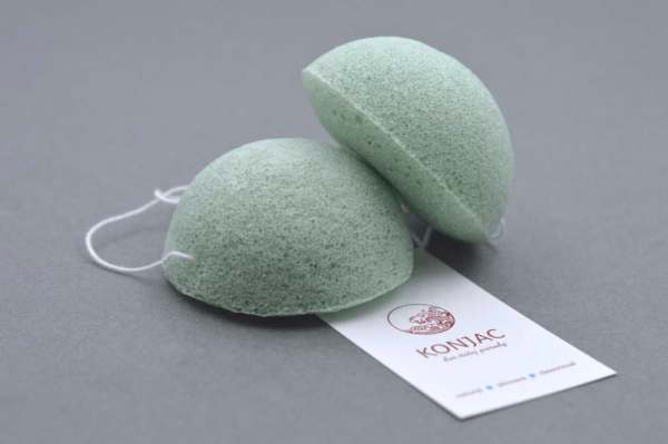 Tvárová špongia KONJAC v tvare slzy - Image 9