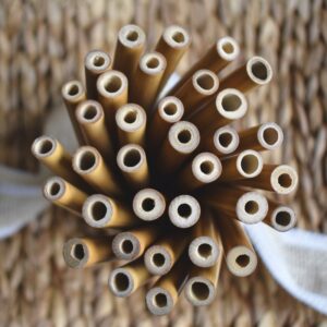 Bambusové slamky 5 kusov – ECO SOUL