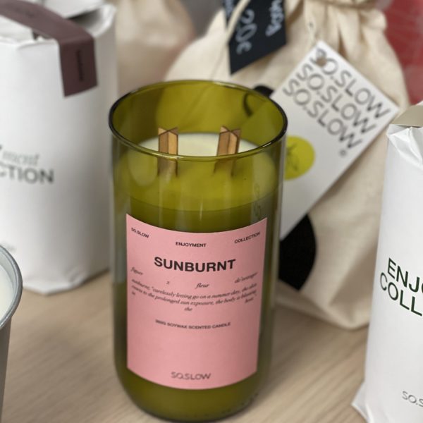 Slovenská sójova sviečka - SUNBURNT