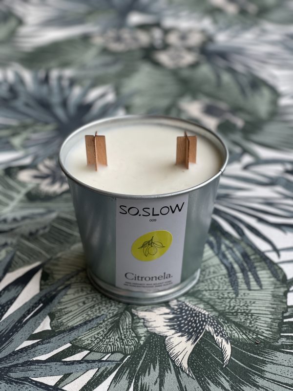 Slovenská sójova sviečka - 009 CITRONELA