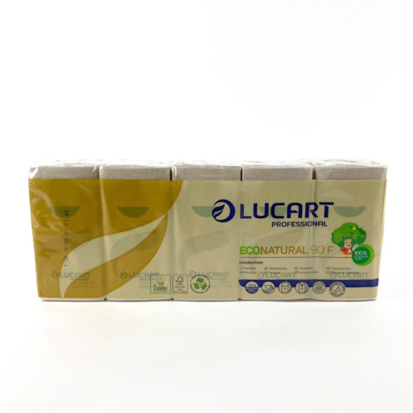 Štvorvrstvové hygienické vreckovky - ECONATURAL 90F 10ks