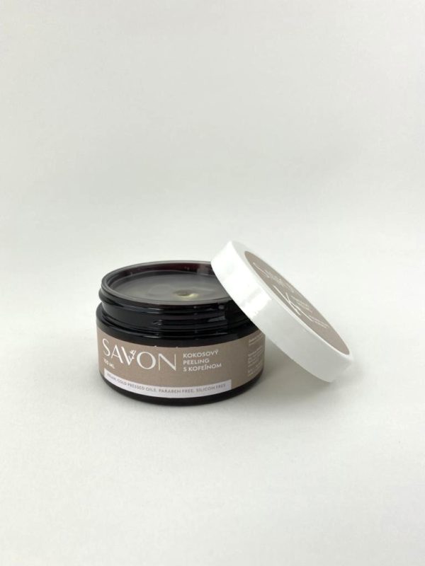 Kokosový peeling s kofeínom - 100ml - Image 2
