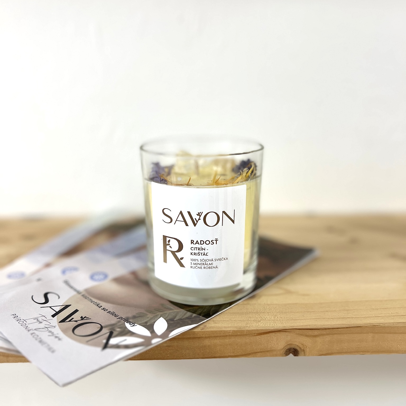 100% sójová sviečka | RADOSŤ | 160g